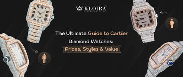Cartier Diamond Watches featuring luxury iced-out designs for men and women.