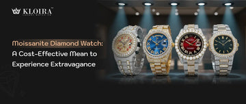 Moissanite Diamond Watch for men and women featuring VVS sparkle and elegant craftsmanship.
