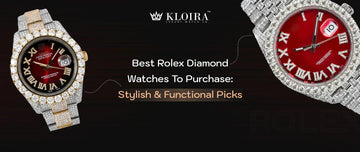 Rolex Diamond Watch showcasing premium craftsmanship and shine.