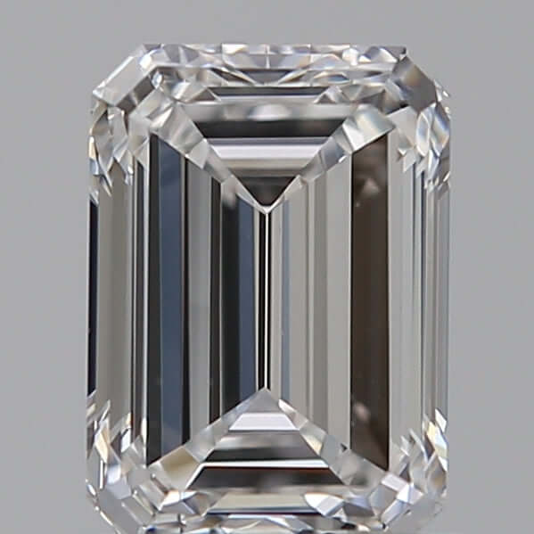 1.00 Carat E IF Emerald Lab Diamond
Front