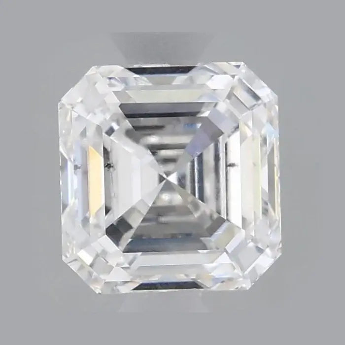 1.10 Carat E VS2 Asscher Lab Diamond Front