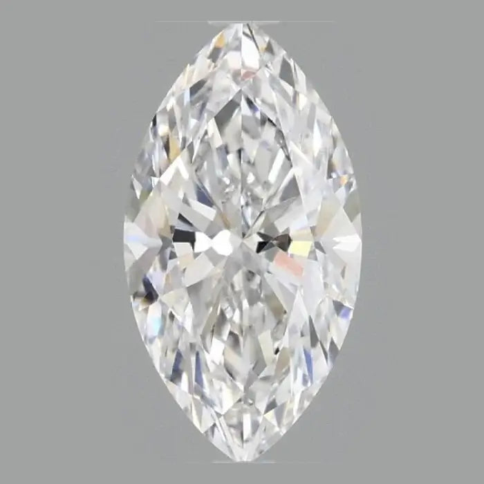1.24 Carat D VVS2 Marquise Lab Grown Diamond Front