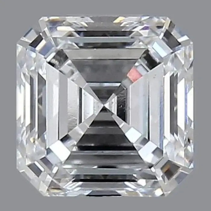 1.50 Carat D VS1 Asscher Lab Grown Diamond Front
