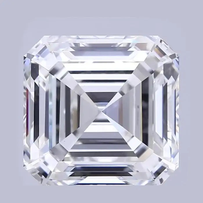 10.00 Carat F VS1 Asscher Lab Diamond Front