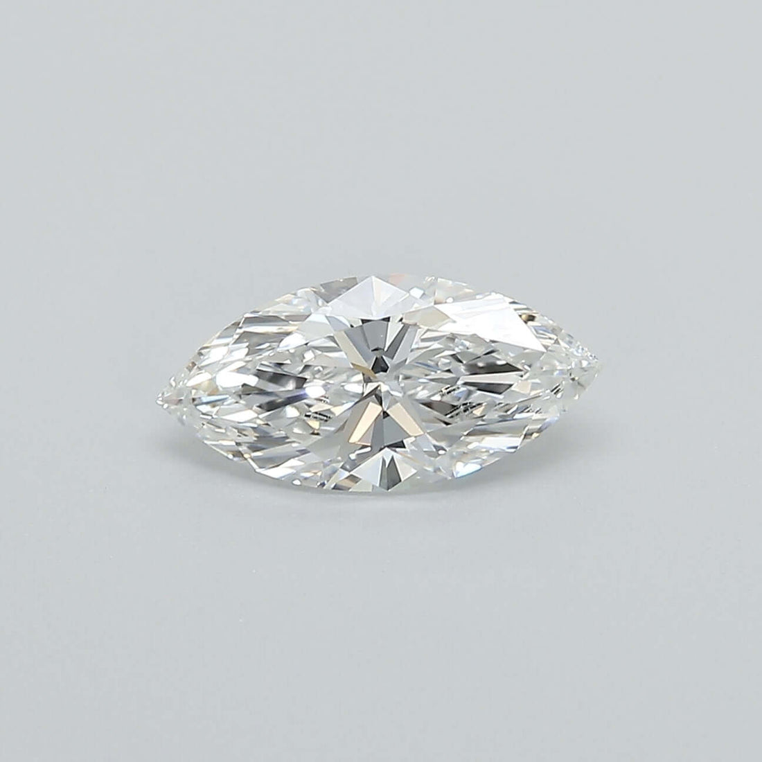 10.54 Carat E VVS2 Marquise Lab Diamond Front
