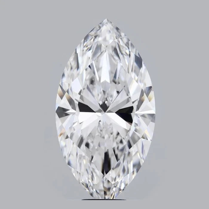 11.20 Carat E VVS2 Marquise Lab Diamond Front