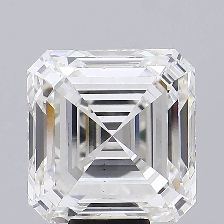 13.18 Carat G VS1 Asscher Lab Diamond Front