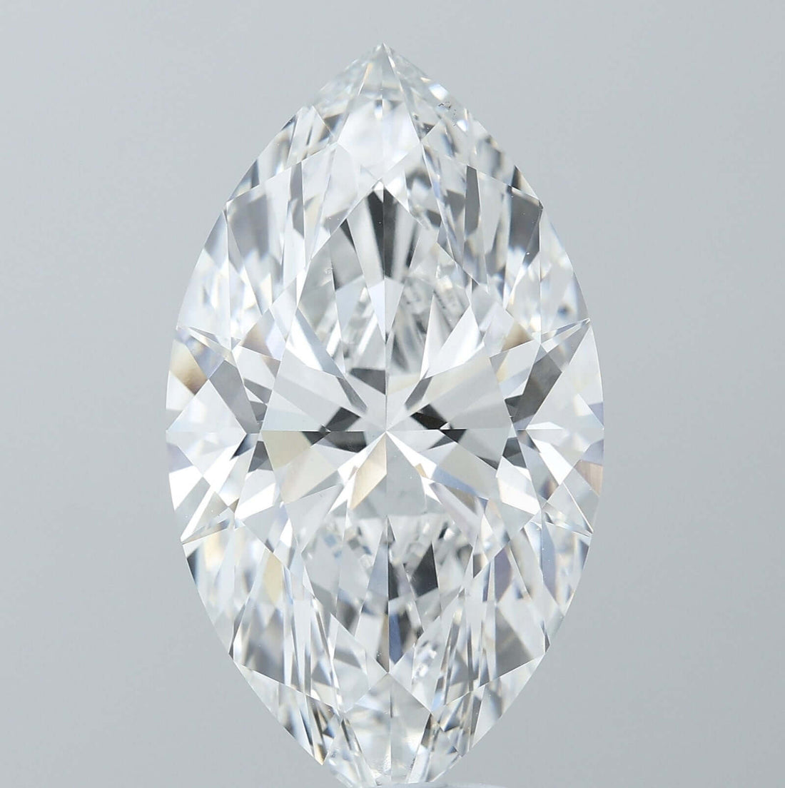 15.26 Carat F VVS2 Marquise Lab Diamond Front