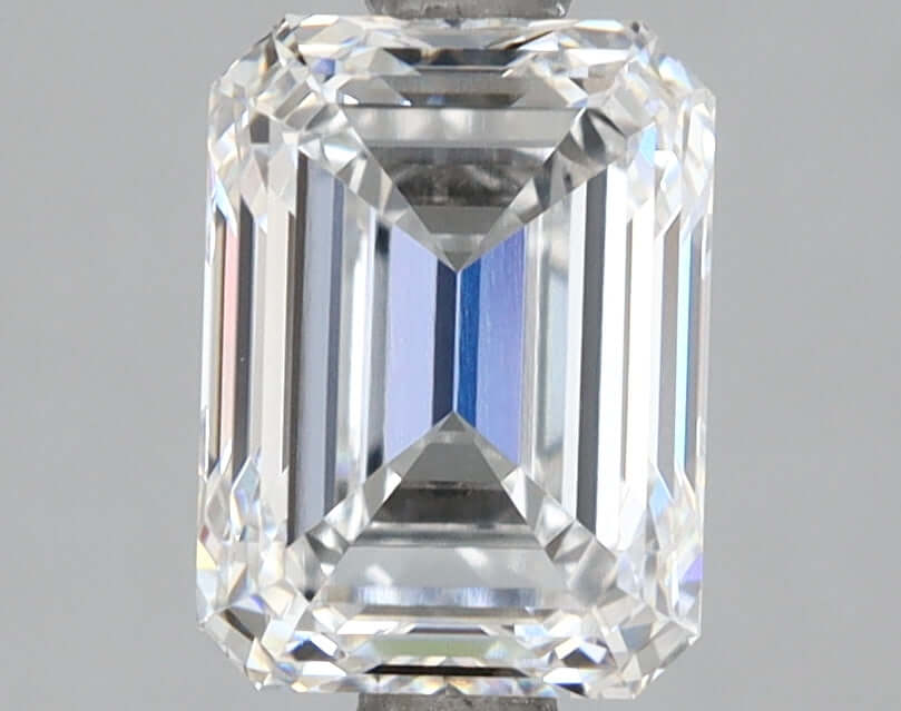 2.00 Carat D VVS1 Emerald Lab Diamond Front