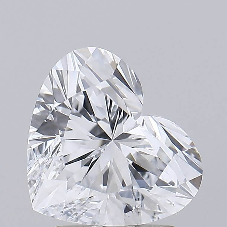 2.00 Carat E IF Heart Lab Diamond
Front