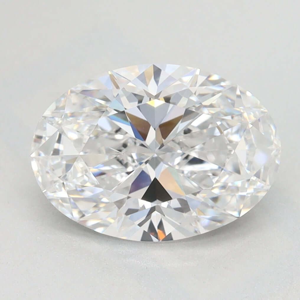 2.00 Carat E IF Oval Lab Diamond
Front
