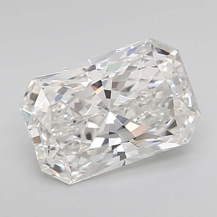 2.00 Carat E IF Radiant Lab Diamond
Front