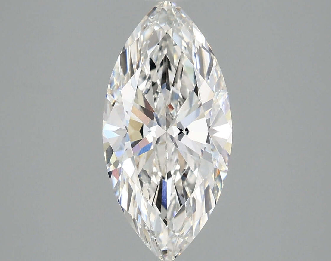 2.00 Carat E VVS1 Marquise Lab Diamond Front