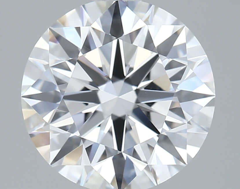 2.00 Carat E VVS1 Round Lab Diamond Front