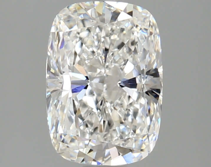 2.03 Carat F VVS1 Cushion Lab Diamond Front