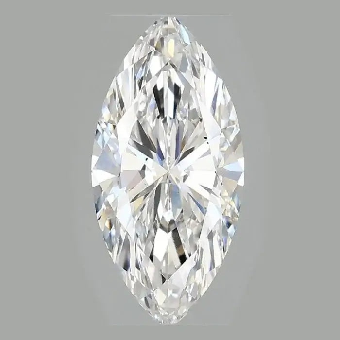 2.50 Carat E VS2 Marquise Lab Diamond Front