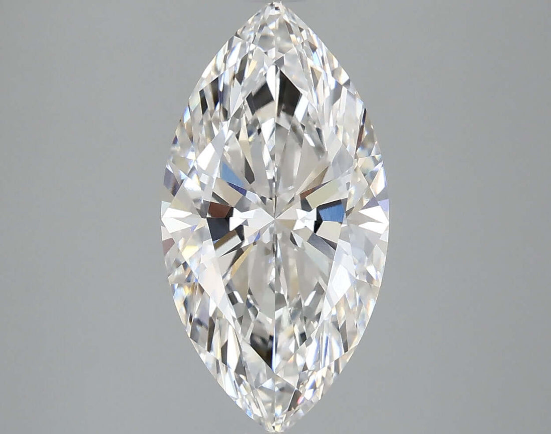 3.00 Carat D VVS1 Marquise Lab Diamond Front