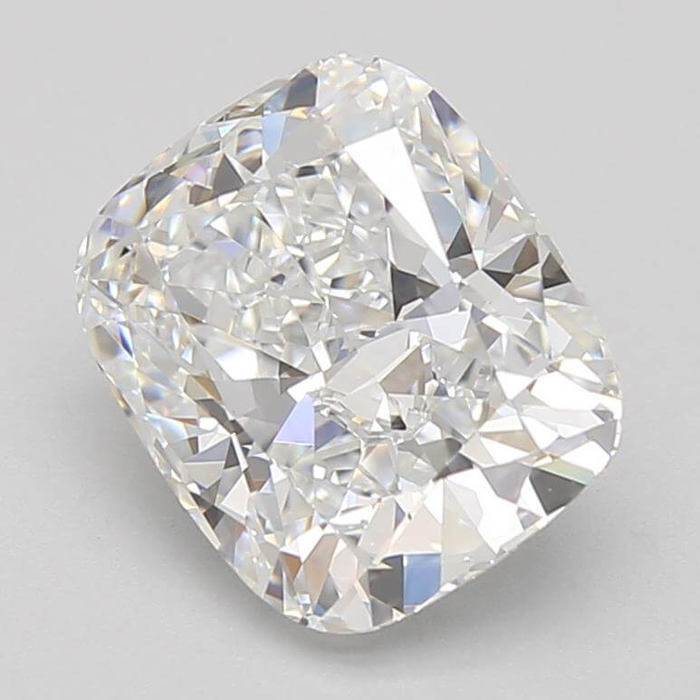 3.00 Carat E IF Cushion Lab Diamond
Front