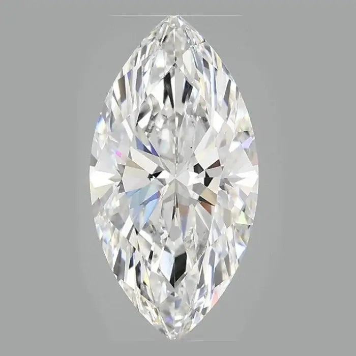 3.00 Carat E VS2 Marquise Lab Diamond Front