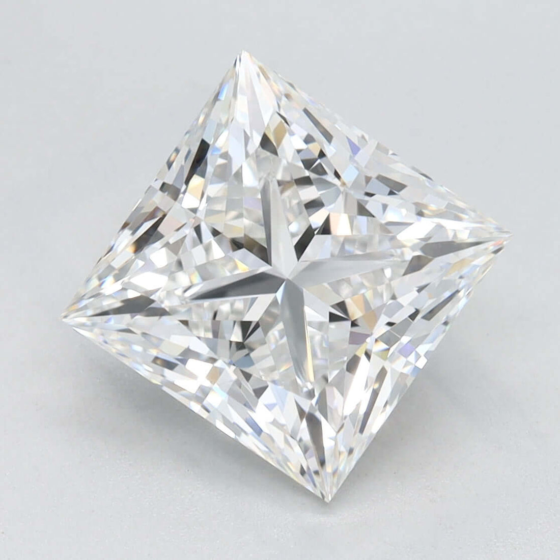 3.10 Carat E IF Princess Lab Diamond
Front