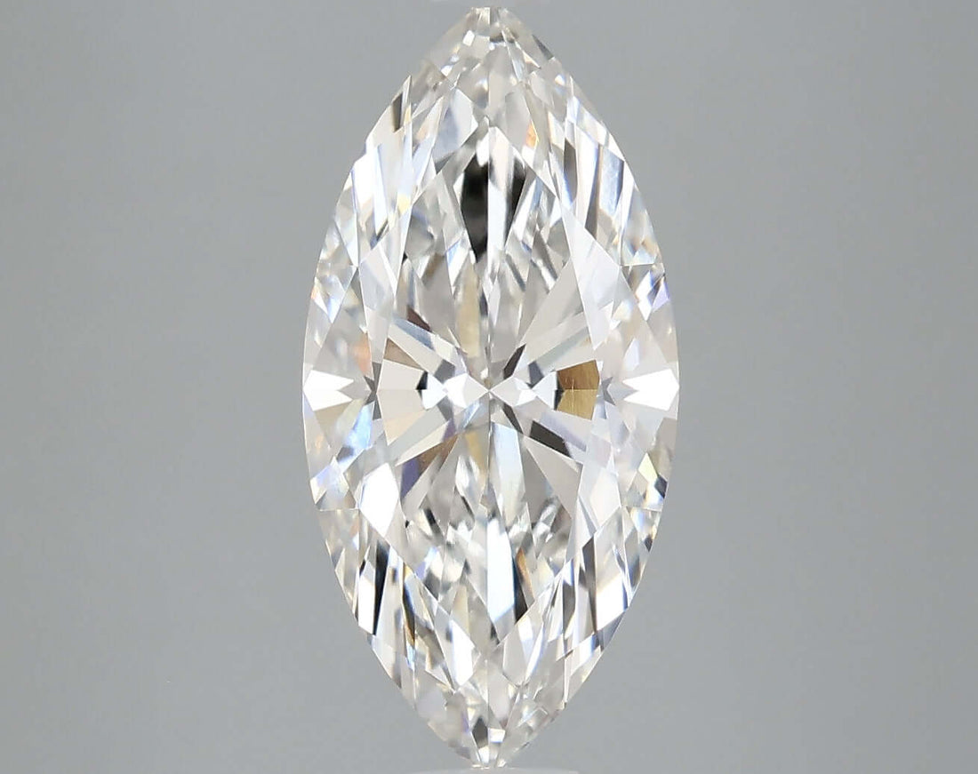 3.10 Carat F VVS1 Marquise Lab Diamond Front
