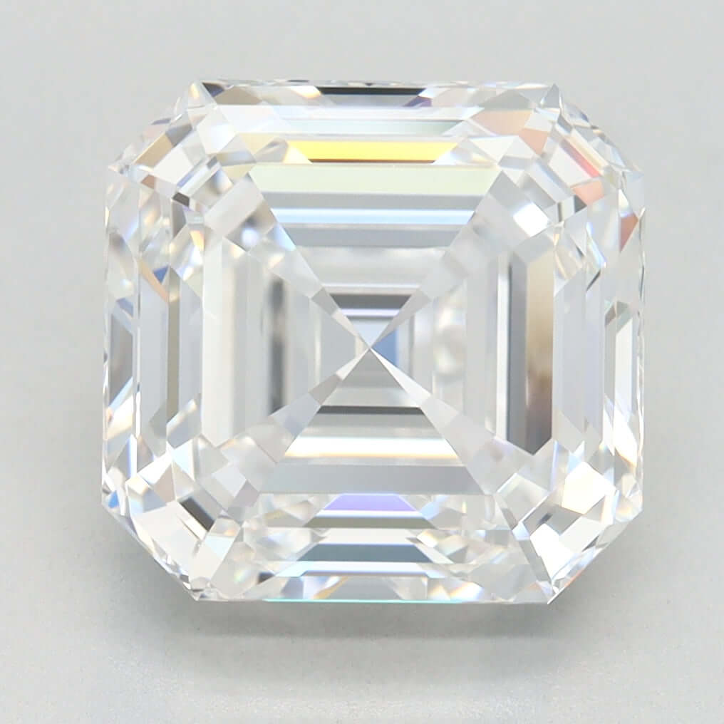 4.00 Carat D IF Asscher Lab Diamond
Front