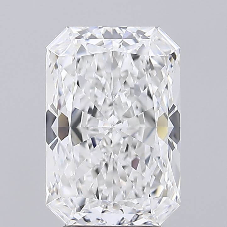 4.01 Carat E IF Radiant Lab Diamond
Front