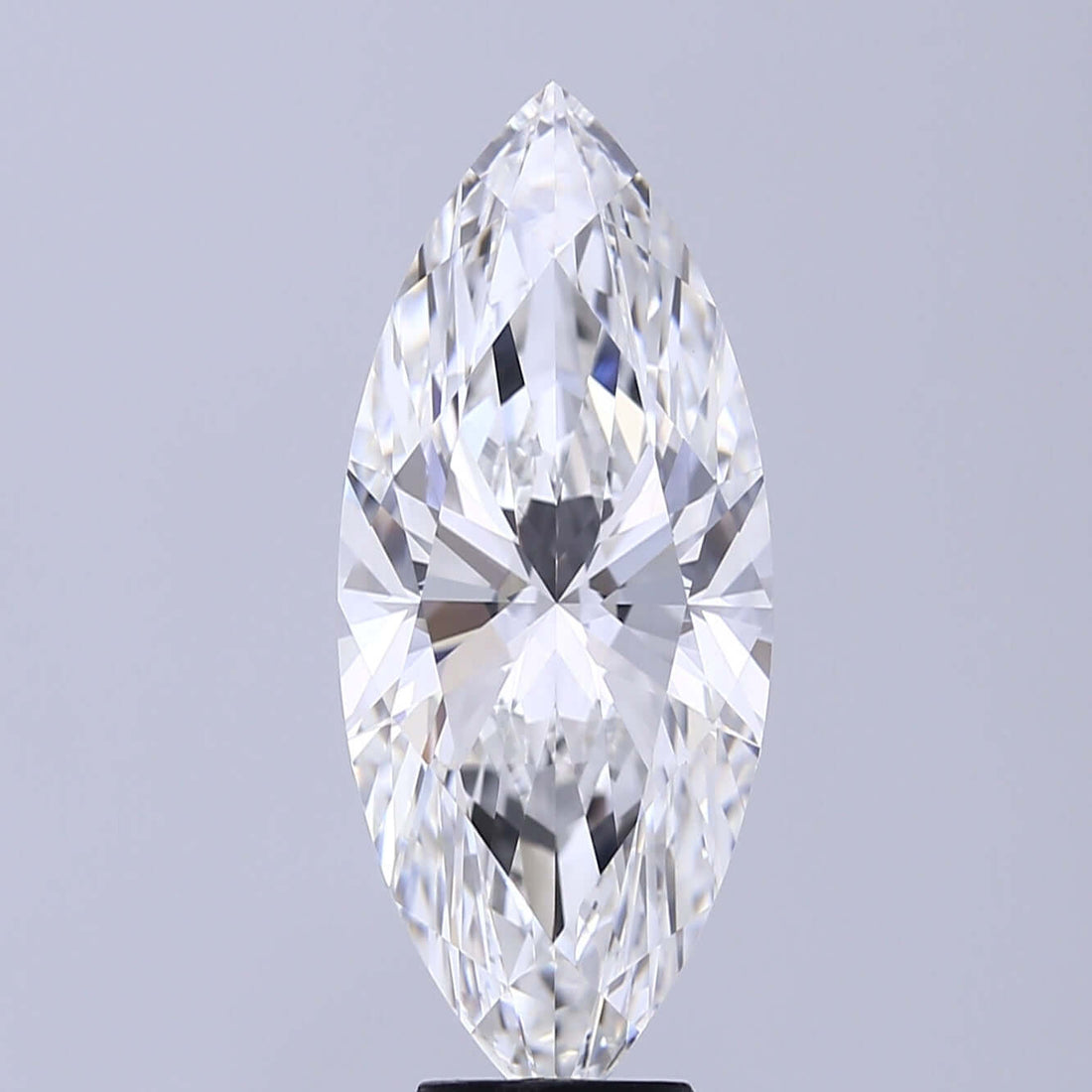 6.00 Carat F VVS2 Marquise Lab Diamond Front