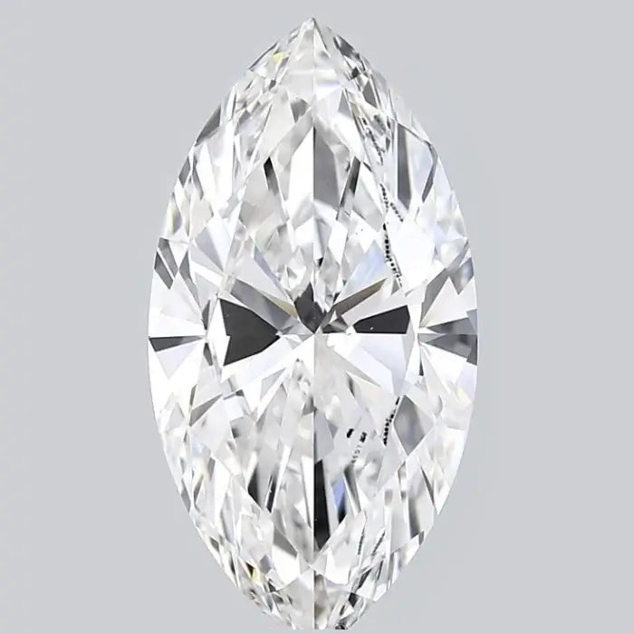 7.00 Carat E VS2 Marquise Lab Diamond Front