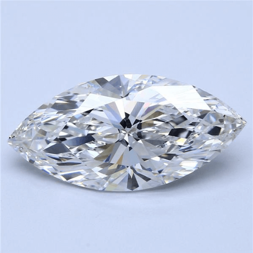 9.00 Carat G VS1 Pear Marquise Diamond Front