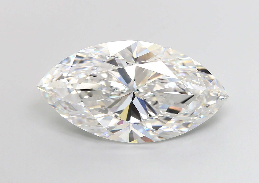 9.03 Carat E VVS2 Marquise Lab Diamond Front