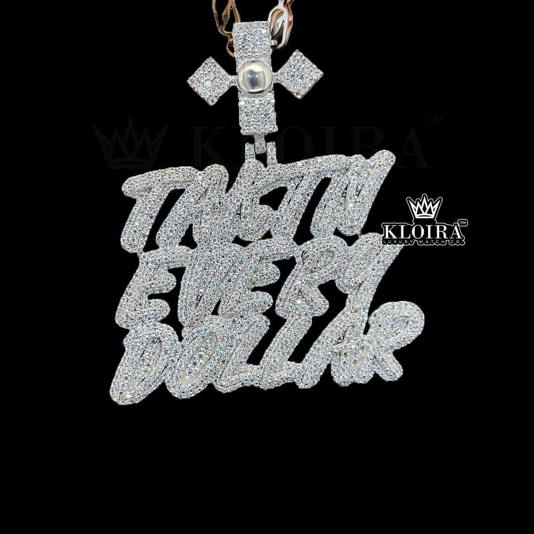 Every Dollar Hustle Pendant Front