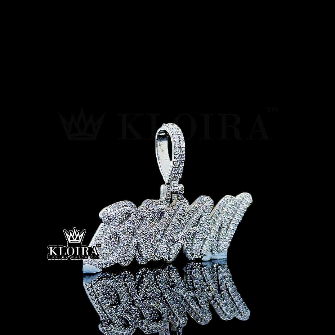 Majestic Brian Monogram Pendant Front