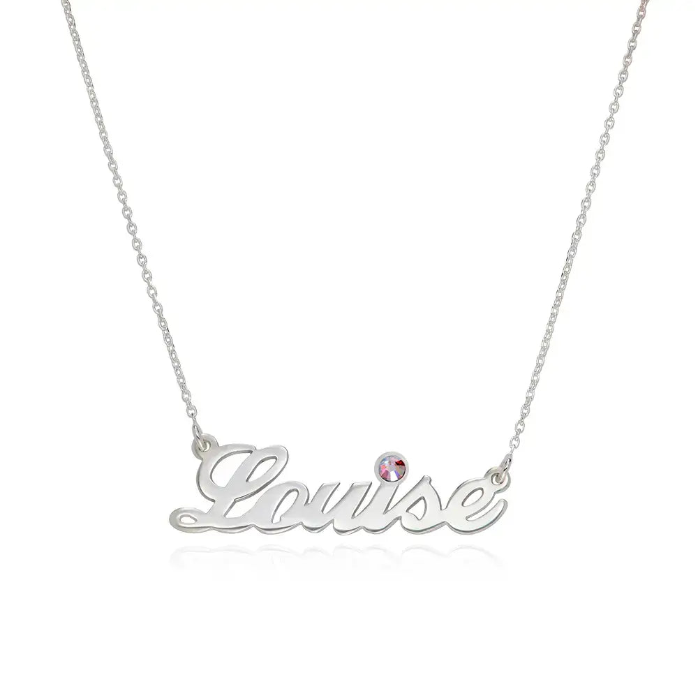 Personalized Cursive Name Pendant in 14K Gold