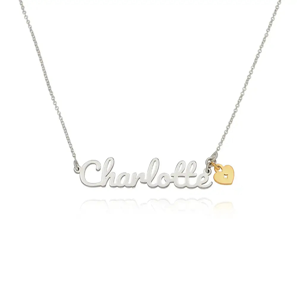 Personalized Script Name Pendant Necklace in 14K Gold