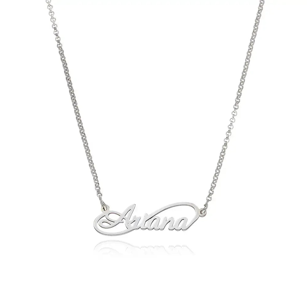 Personalized Signature Pendant Necklace in 14K Gold
