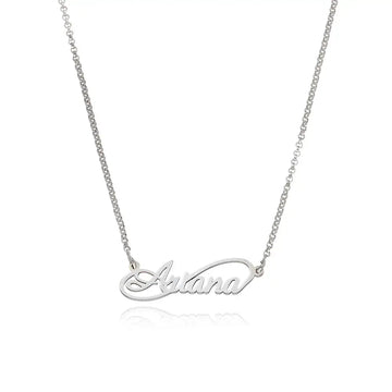 Personalized Signature Pendant Necklace in 14K Gold