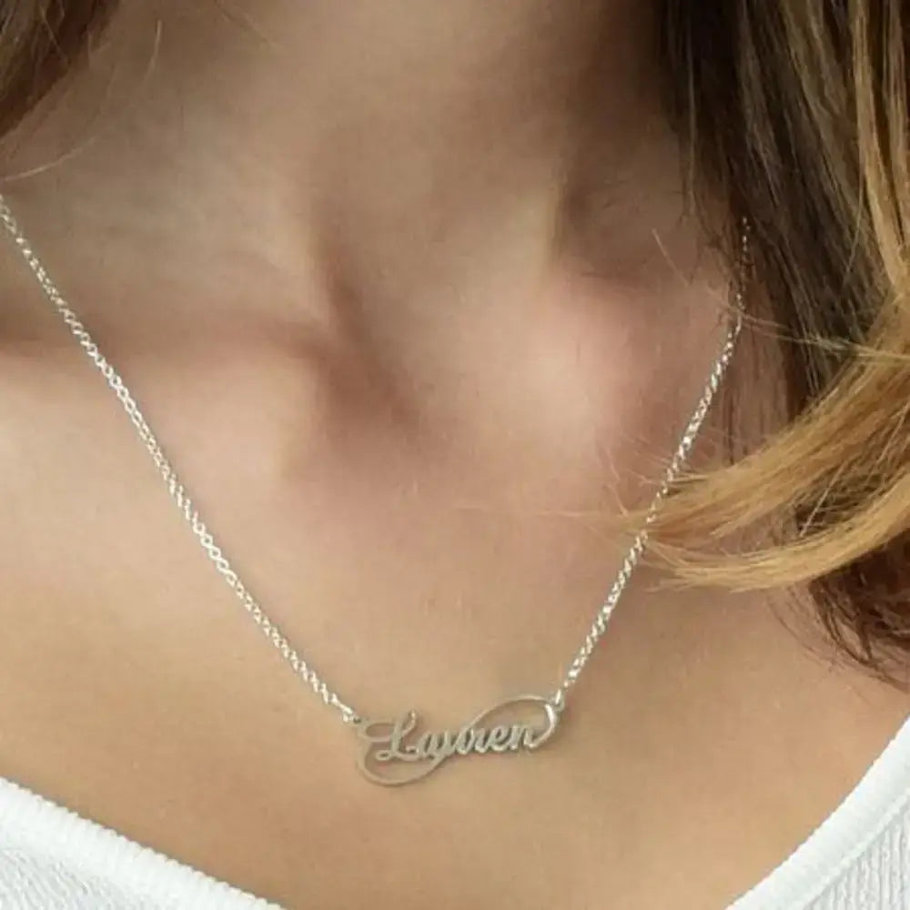 Personalized Signature Pendant Necklace in 14K Gold