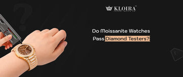 Do moissanite watches pass diamond testers while being checked with a tester device?