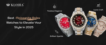 moissanite watch rolex luxury iced out bold styles brilliant sparkle iconic craft elegant design 2025