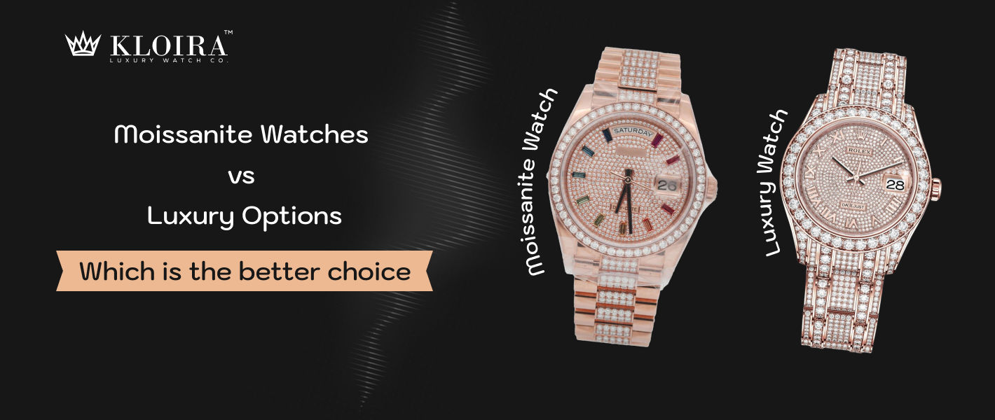 Moissanite Watches vs Luxury Options - Which is the better choice