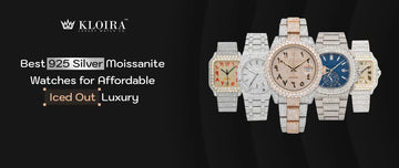 Best 925 Silver Moissanite Watches for Affordable Iced Out Luxury