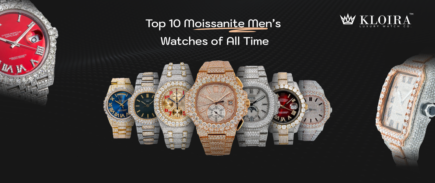 Top 10 Moissanite Men's Watches of All Time