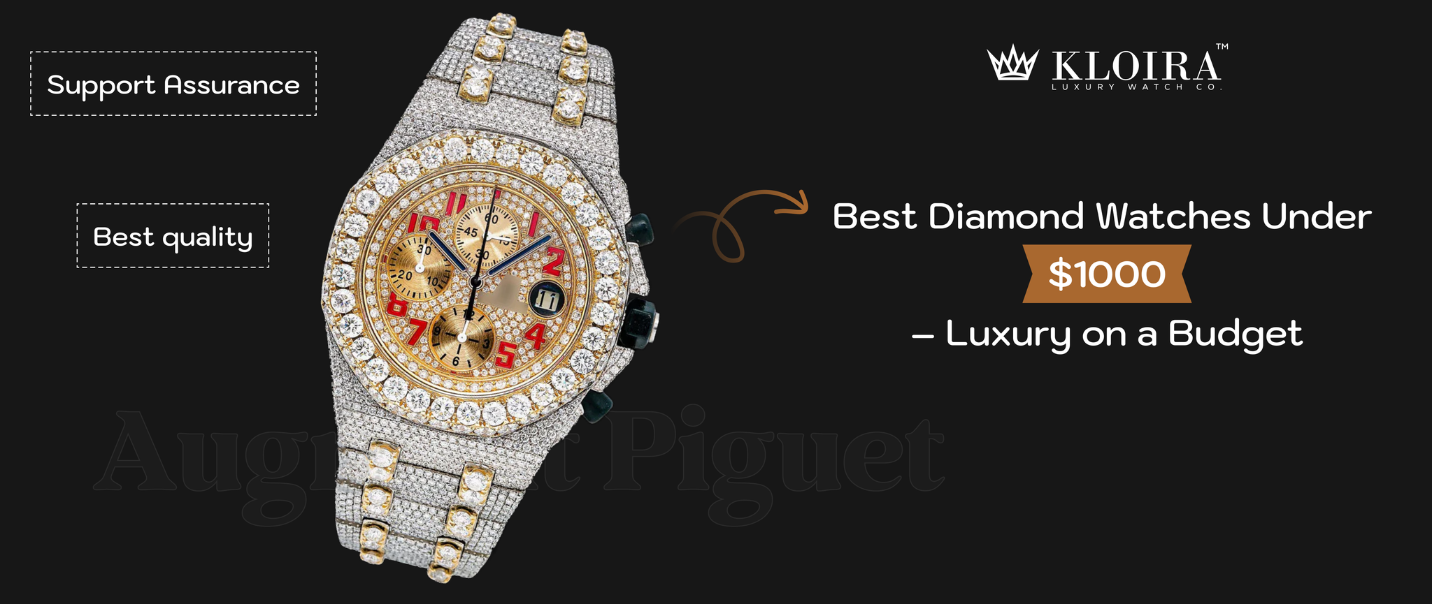 Best Diamond Watches Under $1000 – Luxury on a Budget