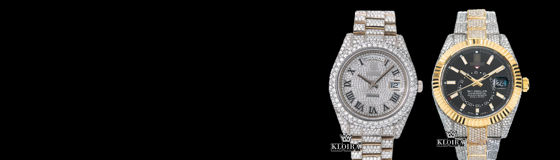 Lab Grown Iced Out Watch