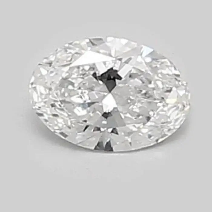 0.32 Carat D VS1 Oval Lab Grown Diamond Front