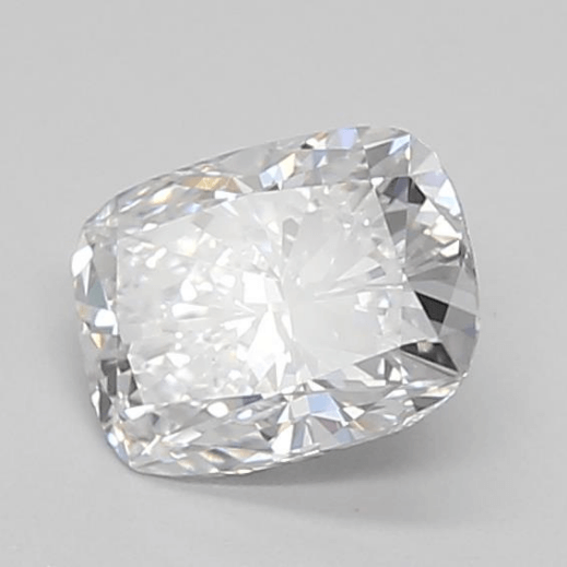 0.64 Carat D VS1 Cushion Lab Diamond Front