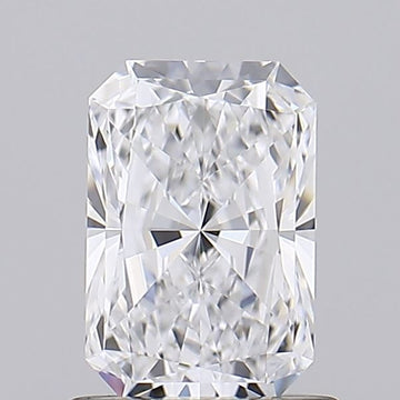 1.00 Carat D IF Radiant Lab Diamond Front