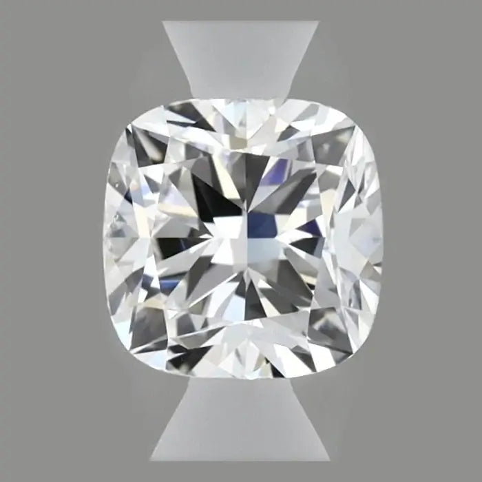1.00 Carat D VS1 Cushion Lab Grown Diamond Front