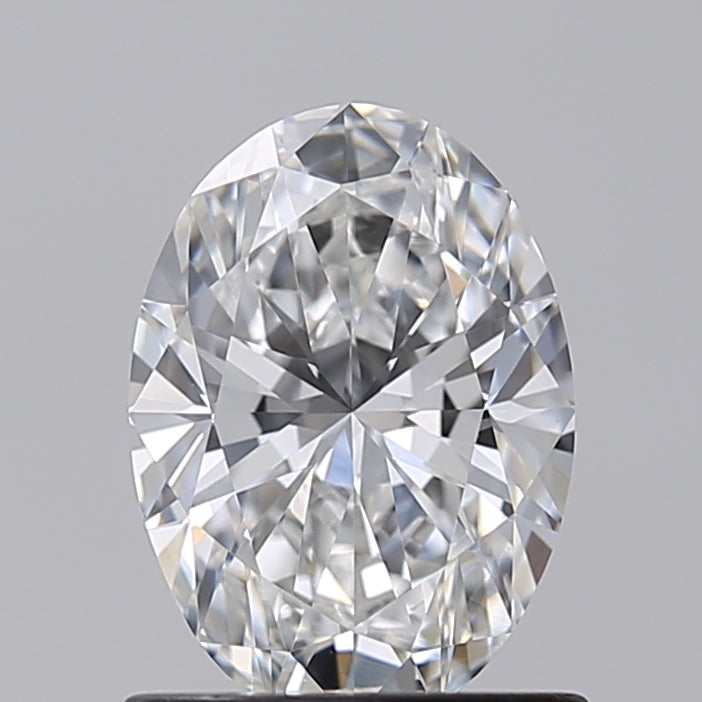 1.00 Carat D VVS2 Oval Lab Diamond
Front